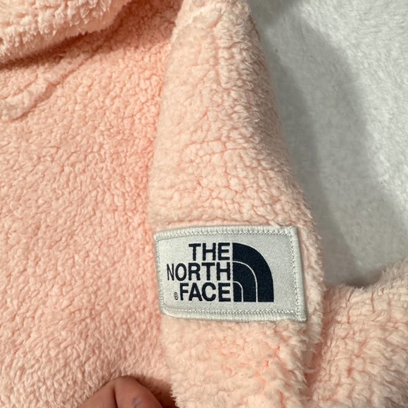 The North Face Pink and Cream Hoodie - Picture 11 of 12